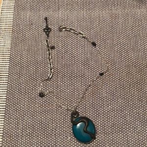 Lucky brand turquoise necklace